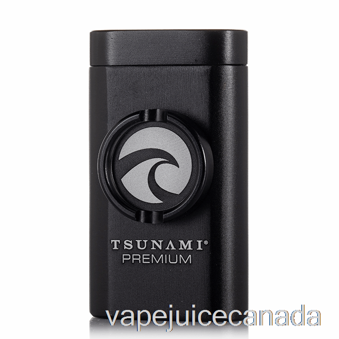 Vape Canada Tsunami Dugout and Grinder Black